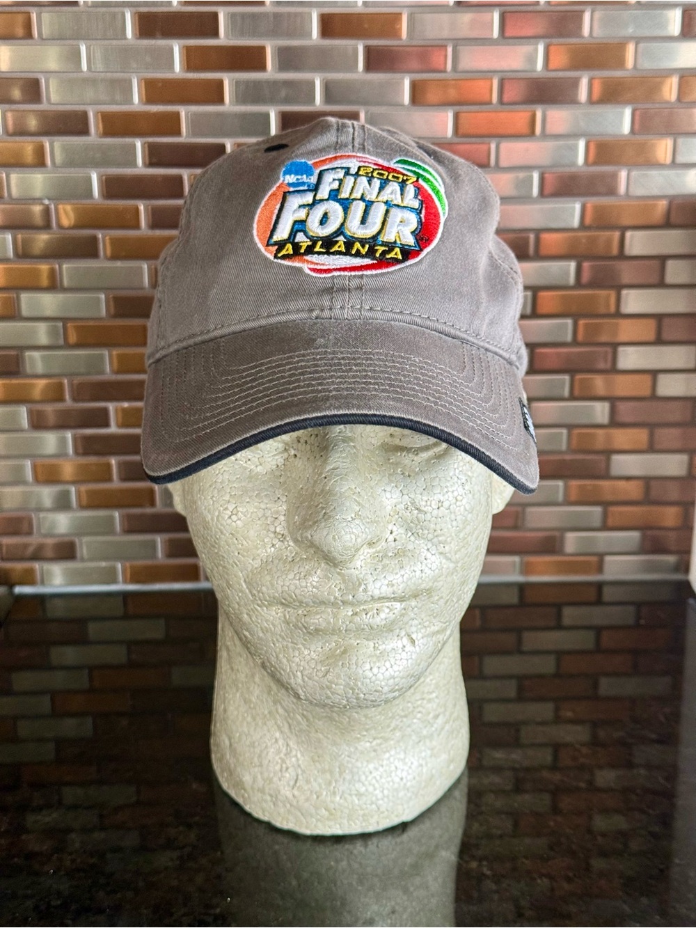Men’s/Unisex 2007 NCAA FINAL FOUR ATLANTA Grey Ballcap - Great Condition!